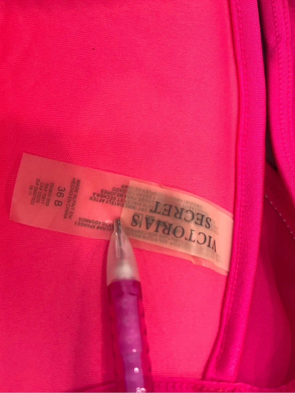 Victoria's Secret Hot Pink Halter Bikini